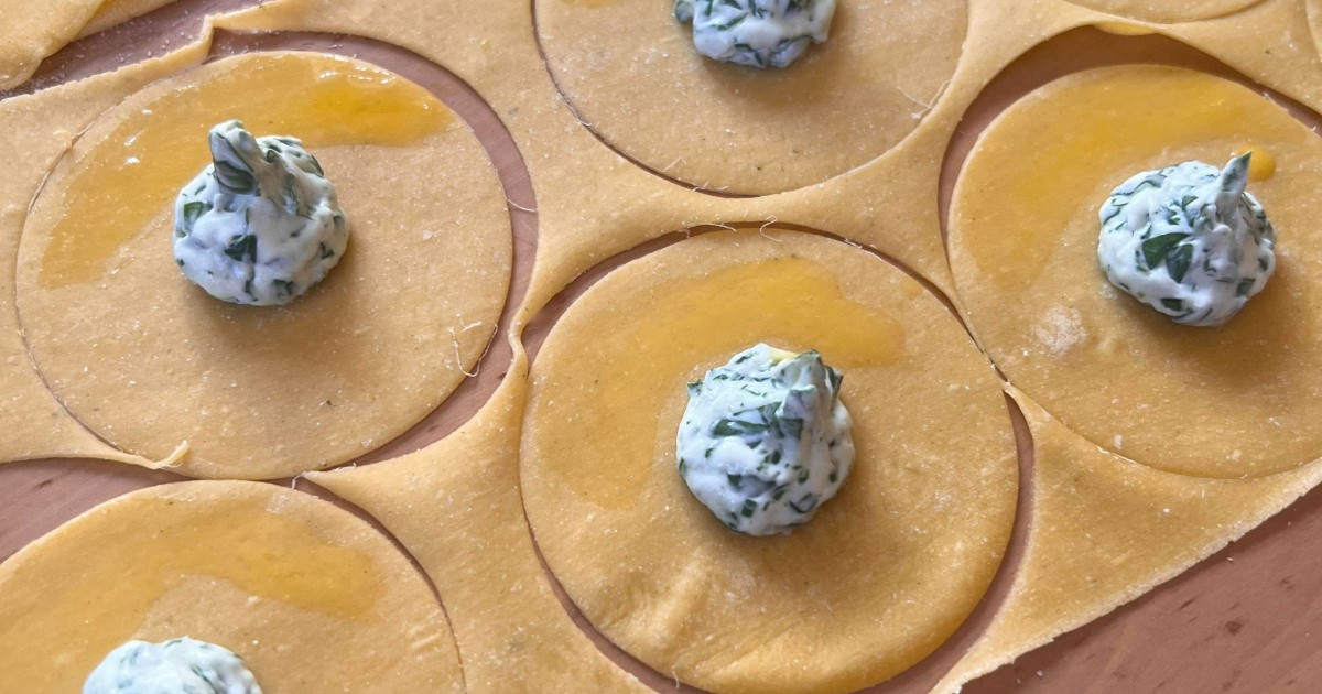 Tortellini mit Frischkäse-Bärlauch-Füllung selbstgemacht - Foto: Schartengut Puch